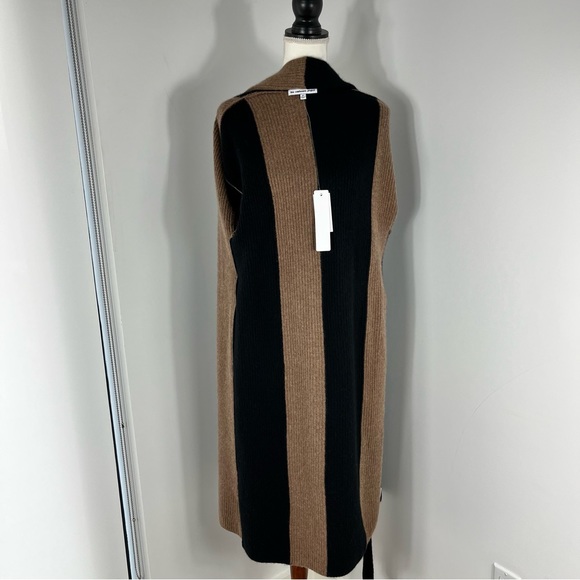 The Cashmere Project long belted overcoat cardigan 100% cashmere - Picture 7 of 9